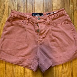 hollister ultra high-rise mom shorts